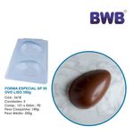 FORMA SILICONE OVO LISO 350G BWB