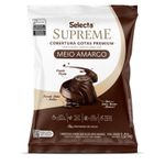 COBERTURA SUPREME GOTAS CHOCOLATE MEIO AMARGO 1.010KG MIX