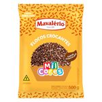 FLOCOS DE CHOCOLATE CROCANTE 500G MIL CORES