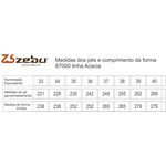 Botina Zebu Anatomica Feminina Graxo com Zíper 87020