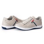 Sapatênis Masculino Couro Gelo Comfort 