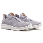 Tênis Sneaker Ultra Leve Feminino Ranster Cinza