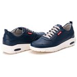 Tênis Sneaker Gel Masculino Azul Comfort