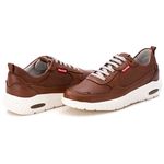 Tênis Sneaker Gel Masculino Caramelo Comfort 