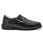 Sapato Comfort Masculino em Couro Preto 