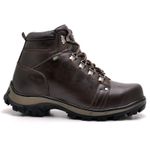 Bota Adventure Couro Caqui Comfort 