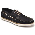 Dockside Comfort Masculino em Couro Preto