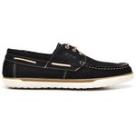 Dockside Comfort Masculino em Couro Preto