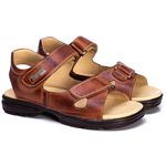 Chinelo Comfort Comfort Masculino em Couro Natural