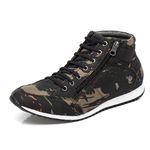 Sapatênis Cano Alto Masculino Camuflado Comfort 