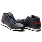 Sapatênis Cano Alto Masculino Azul Comfort 