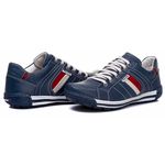 Sapatênis Masculino Azul Comfort 