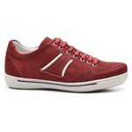 Sapatênis Masculino Vermelho Comfort 