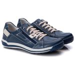 Sapatênis Masculino Azul Comfort 