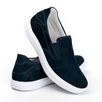 Slip On Masculino Azul Comfort 