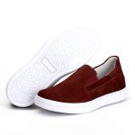 Slip On Masculino Bordô Comfort 