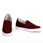 Slip On Masculino Bordô Comfort 