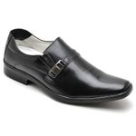 Sapato Social Comfort Masculino em Couro Preto 