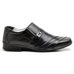 Sapato Social Comfort Masculino em Couro Preto 