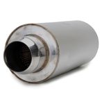 Abafador Escapamento Redondo 5 Pol. Universal Haustech GT Haus 300MM 