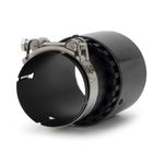 Ponteira Escapamento Haustech Carbon Stripes Black 3,0/4,0 POL