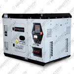 Gerador de Energia Haustech Diesel 15KVA Cabinado Silenciado Trifásico 127/220V 1105F Com ATS