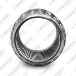 FLEXÍVEL MALHA SIMPLES TRANÇADO REFORÇADO INOX 3,0 POL / 150MM