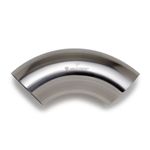 Curva 90G Raio Longo Inox 304 1.5mm de 3,0 Polegadas OD/PE SMS