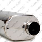 Abafador Escapamento Valvetronic em I Universal Haustech 330mm - 2,5 Pol.