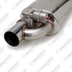 Abafador Escapamento Valvetronic em I Universal Haustech 330mm - 2,5 Pol.