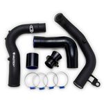 Charge Pipe e Boost Pipe com Muffler Delete Golf GTI MK7 , Audi A3 S3 8V Haustech Motorsports 