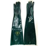 LUVA DE PVC 70 CM COM FORRO E PALMA ÁSPERA 1270