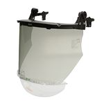 KIT PROTETOR FACIAL CINZA PARA CAPACETE COM QUEIXEIRA V GARD 190 ARC PLUS