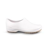 SAPATO GRIP COM SOLADO ANTIDERRAPANTE BRANCO STEELFLEX