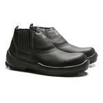 BOTINA DE ELÁSTICO COM BICO COMPOSITE E PALMILHA RESISTENTE À PERFURAÇÃO