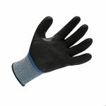 LUVA RESISTENTE À CORTE COM BANHO NITRILICO SS1007N-R