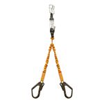 TALABARTE EM Y FITA ELÁSTICA 1,35 M COM ABS GANCHO 55 MM AT YFE ABS 707