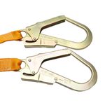 TALABARTE EM Y FITA ELÁSTICA 1,35 M COM ABS GANCHO 55 MM AT YFE ABS 707