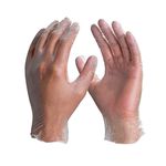 LUVA MAXVINIL INCOLOR, SEM PÓ DA301CSIN (CX C/ 100 UNID) DANNY