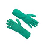 LUVA NITRÍLICA ANTIDERRAPANTE VERDE SUPER GLOVE