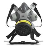 KIT RESPIRADOR SEMIFACIAL 2001 COM CARTUCHO QUÍMICO CMC-1 (VAPORES ORGÂNICOS E GASES ÁCIDOS)