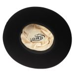 Chapéu Preto Modelo Gusttavo Lima Aba 8 Cm Unissex Premium 