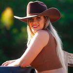 Chapéu Country Montana Café Aba 10 Aveludado Unissex Bandinha Couro 