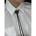Gravatinha Feminina Country Detalhe Preto com Regulagem 