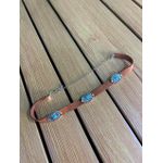 Choker Feminina Detalhe Esmaltado com Regulagem 