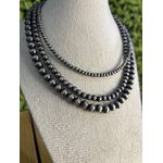 Colar Feminino Country Cor Chumbo com Regulagem