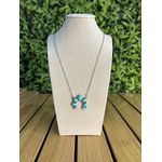 Colar Corrente Feminino Cor Prata Detalhe Esmaltado com Regulagem