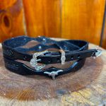 Bandinha de Couro Montana Premium Touro Preto