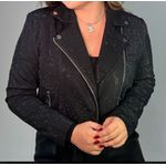 Jaqueta Feminina Strass Preto - Club 21 Country
