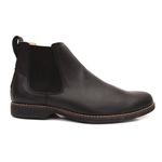 Bota Masculina Estilo Chelsea com Elastico Lateral - FLOATER PRETO